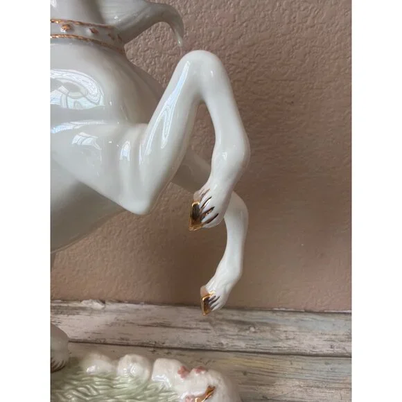 Lenox The Regal Unicorn Figurine 2003 Fine Ivory China Gold Accent Unicorn w/COA - Picture 10 of 16
